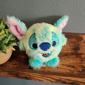 Stitch Foam Ball Plush Kids Toy Stuffed Animal Alien Fuzzy Soft Teal Blue Head